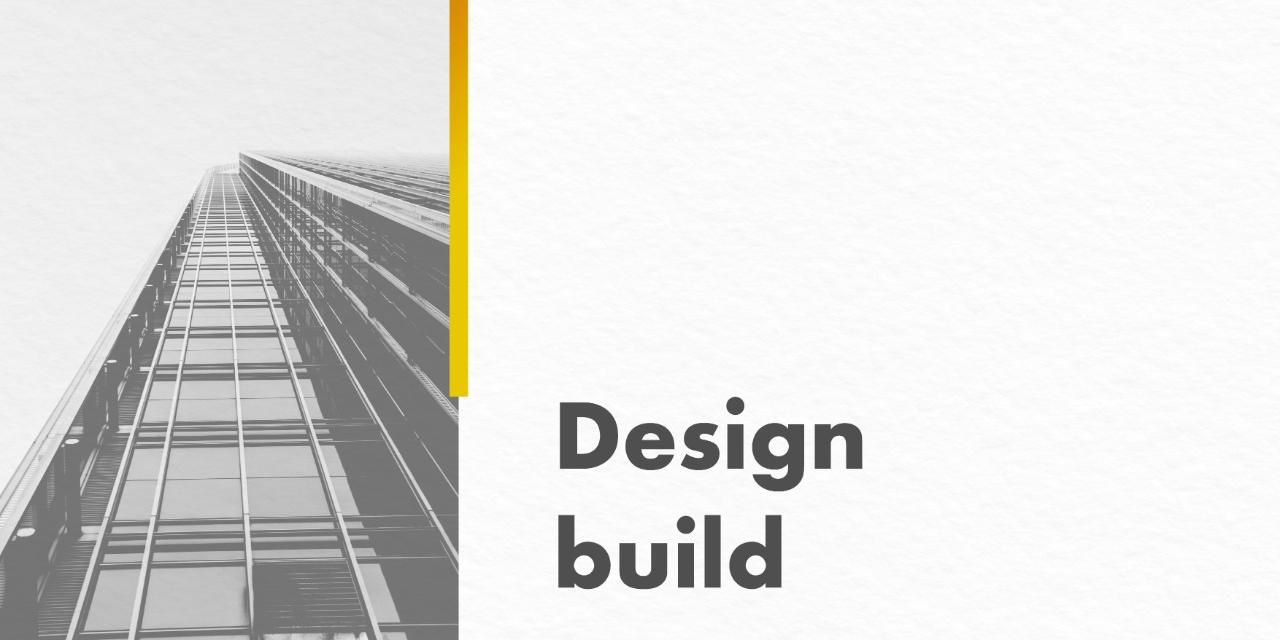 Design-build une agilidade, economia e praticidade em construções